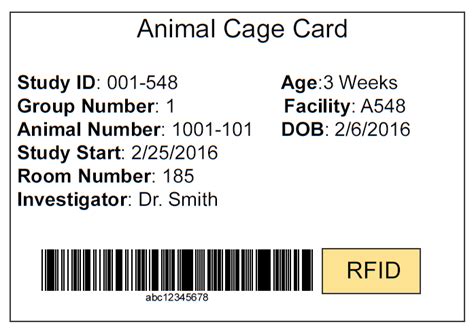 rfid cage cards|RFID Cage Cards.